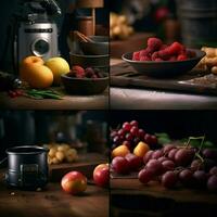 product shots of photorealistic professional food photo