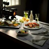 product shots of photorealistic professional food photo