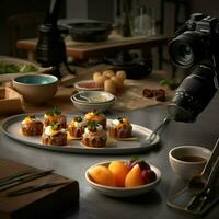 product shots of photorealistic professional food photo