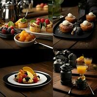 product shots of photorealistic professional food photo