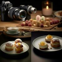 product shots of photorealistic professional food photo