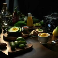 product shots of photorealistic professional food photo