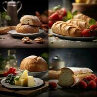 product shots of photorealistic professional food photo