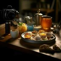 product shots of photorealistic professional food photo