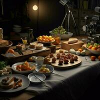 product shots of photorealistic professional food photo