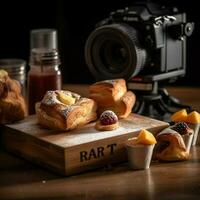 product shots of photorealistic professional food photo