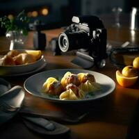 product shots of photorealistic professional food photo