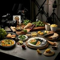 product shots of photorealistic professional food photo