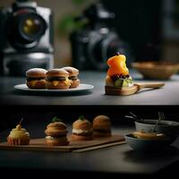 product shots of photorealistic professional food photo