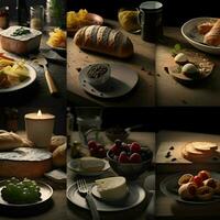 product shots of photorealistic professional food photo