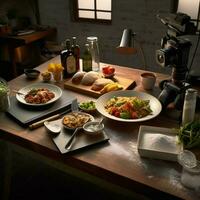 product shots of photorealistic professional food photo