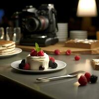 product shots of photorealistic professional food photo