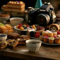 product shots of photorealistic professional food photo