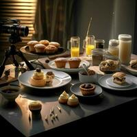 product shots of photorealistic professional food photo