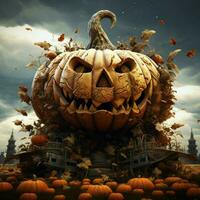 pumpking high quality 4k ultra hd hdr photo