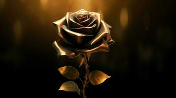 simple vectorial rose wallpaper black background photo