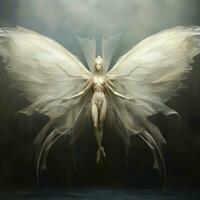 A creature with delicate translucent wings and a graceful photo