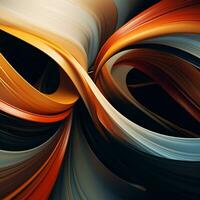 Abstract shapes morphing and pulsating to an unseen rhythm photo