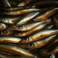 Anchovies high quality 4k hdr photo