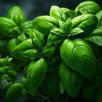 Basil high quality 4k hdr photo