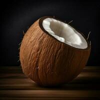 Coconut high quality 4k hdr photo