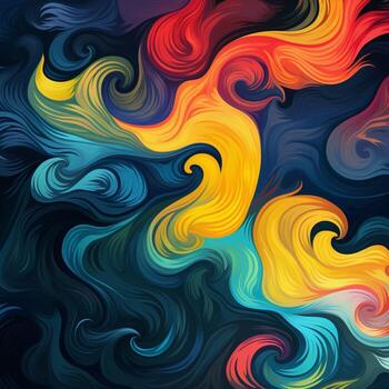 crear un serie de resumen patrones ese representar tu tu foto