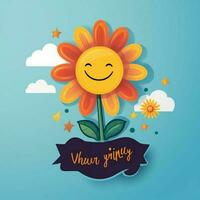 Create a sticker that spreads positivity and kindness photo