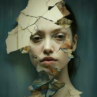 Fragmented images depicting the beauty hidden in errors photo