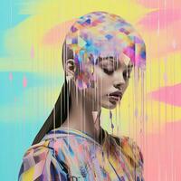 Glitches as a source of inspiration to redefine visual aes photo