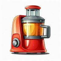 Juicer 2d cartoon illustraton on white background high qua photo