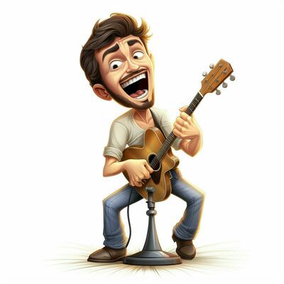 Singer Cartoon Stock Photos, Images and Backgrounds for Free Download