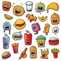 Other Objects Emojis 2d cartoon vector illustration on whi photo