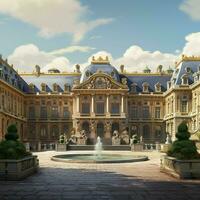 palacio de Versaille foto