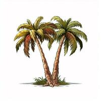 Palms Up Together 2d cartoon illustraton on white backgrou photo