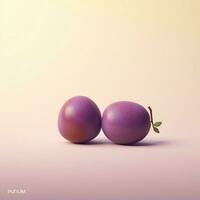 Plum Minimalist wallpaper high quality 4k hdr photo