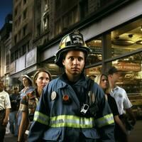 retratar el papel de emergencia respondedores y autoridades re foto