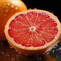 Tangerine orange and pale pink high quality ultra hd 8k hd photo