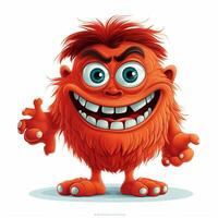 Thing 2d cartoon vector illustration on white background h photo