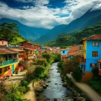 Colombiana alto calidad 4k hdr foto