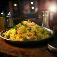 cous cous high quality 4k hdr photo