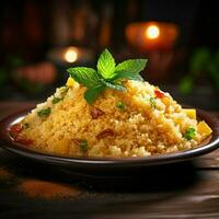 cous cous high quality 4k hdr photo