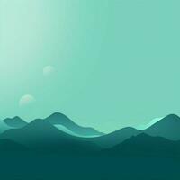 cyan Minimalist wallpaper high quality 4k hdr photo