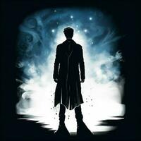 doctor silhouette image hd photo