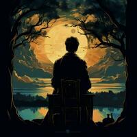 doctor silhouette image hd photo