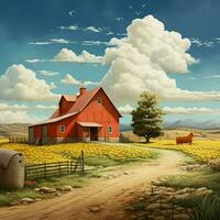 farm image hd photo