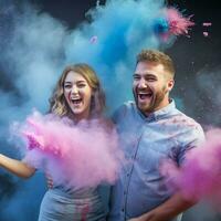 gender reveal high quality 4k hdr photo