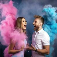 gender reveal high quality 4k hdr photo