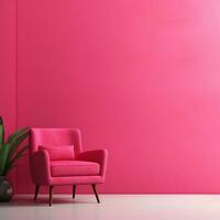 hot pink Minimalist wallpaper high quality 4k hdr photo