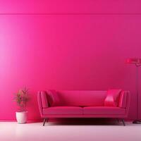 hot pink Minimalist wallpaper high quality 4k hdr photo