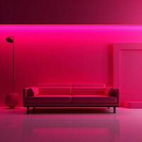 hot pink Minimalist wallpaper high quality 4k hdr photo